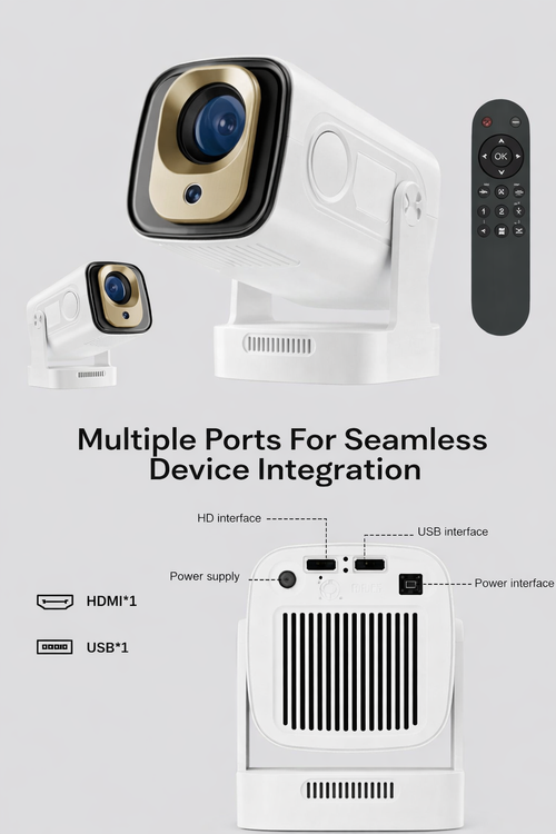 FocusPro MAX™ Smart Mini Projector